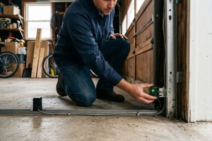how to reset garage door sensor