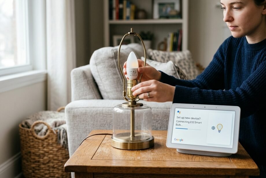 e12 smart bulb google home