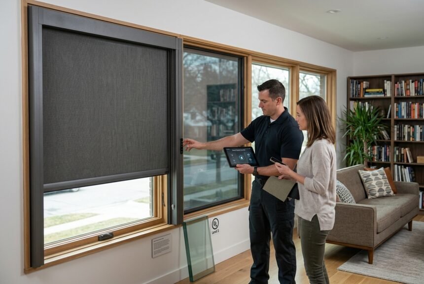 bullet proof window covering