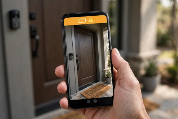 video doorbell battery dying fast