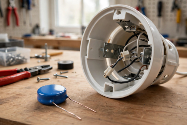 how to install bypass capacitor for smart switch led flickering