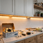 how to install led strip under kitchen cabinets DIY guide