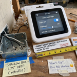 smart switch too big for electrical box