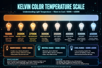 what color temperature at night for better sleep smart lights