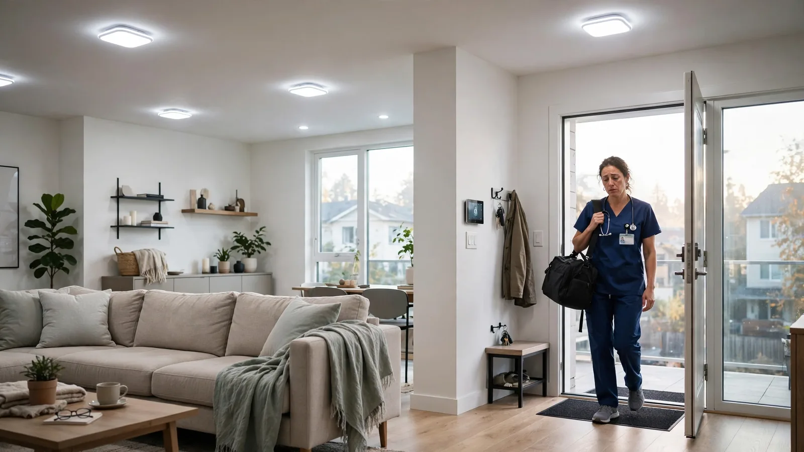 circadian lighting schedule for shift workers