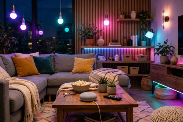 lighting scenes in google home