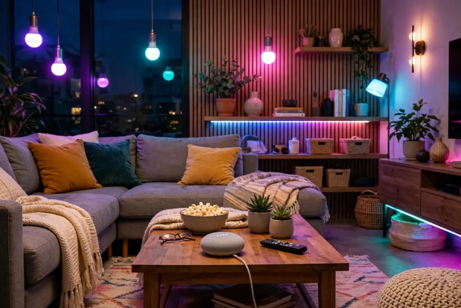 lighting scenes in google home