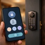 How to add guest code to smart lock temporary access: smartphone app creating a scheduled guest code for a smart lock