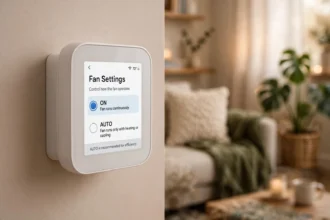 what does fan mean on thermostat
