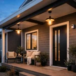 motion sensor porch light automation