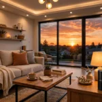 smart lights turn on at sunset