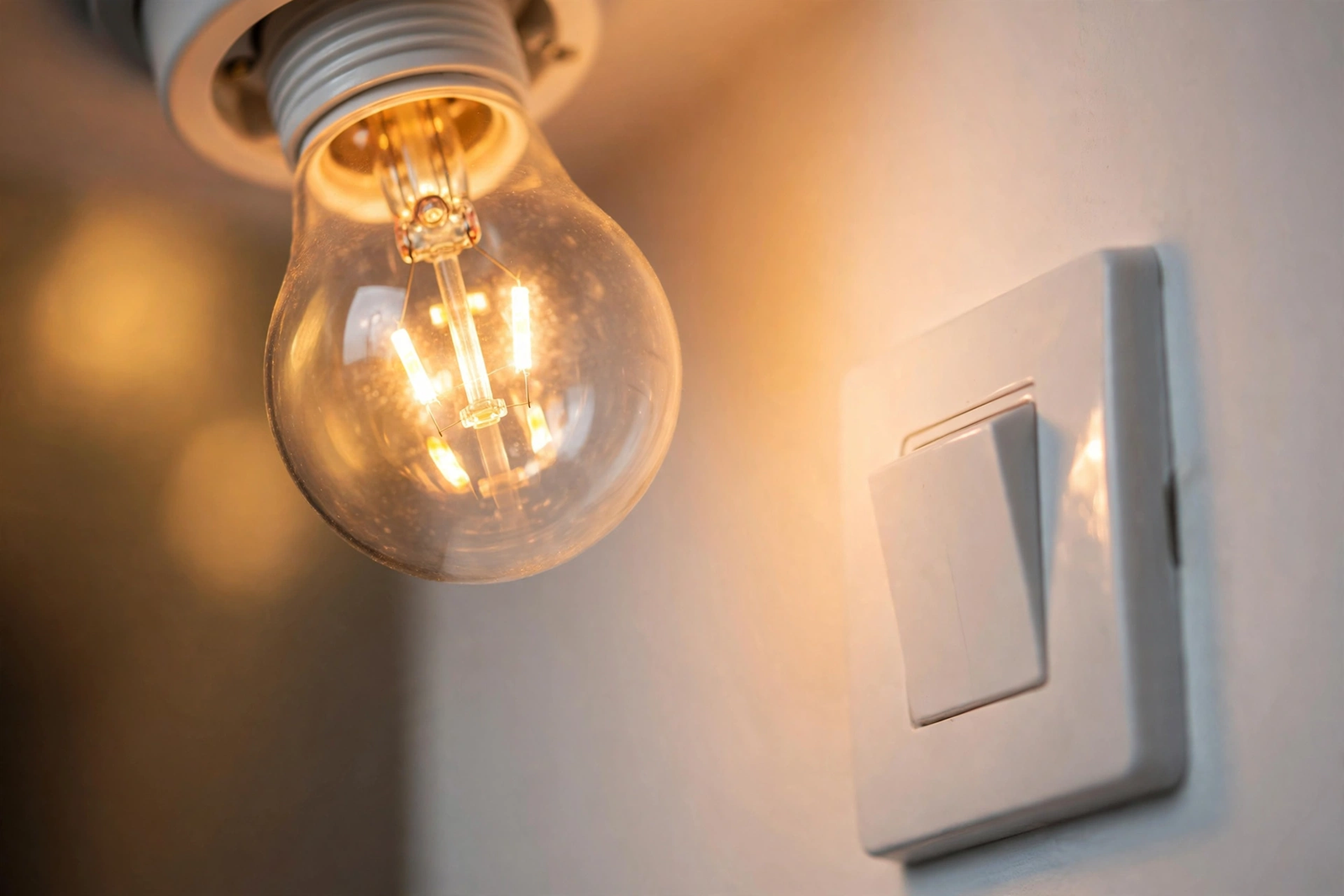 leaving light switch on with smart bulb - illustration 1
