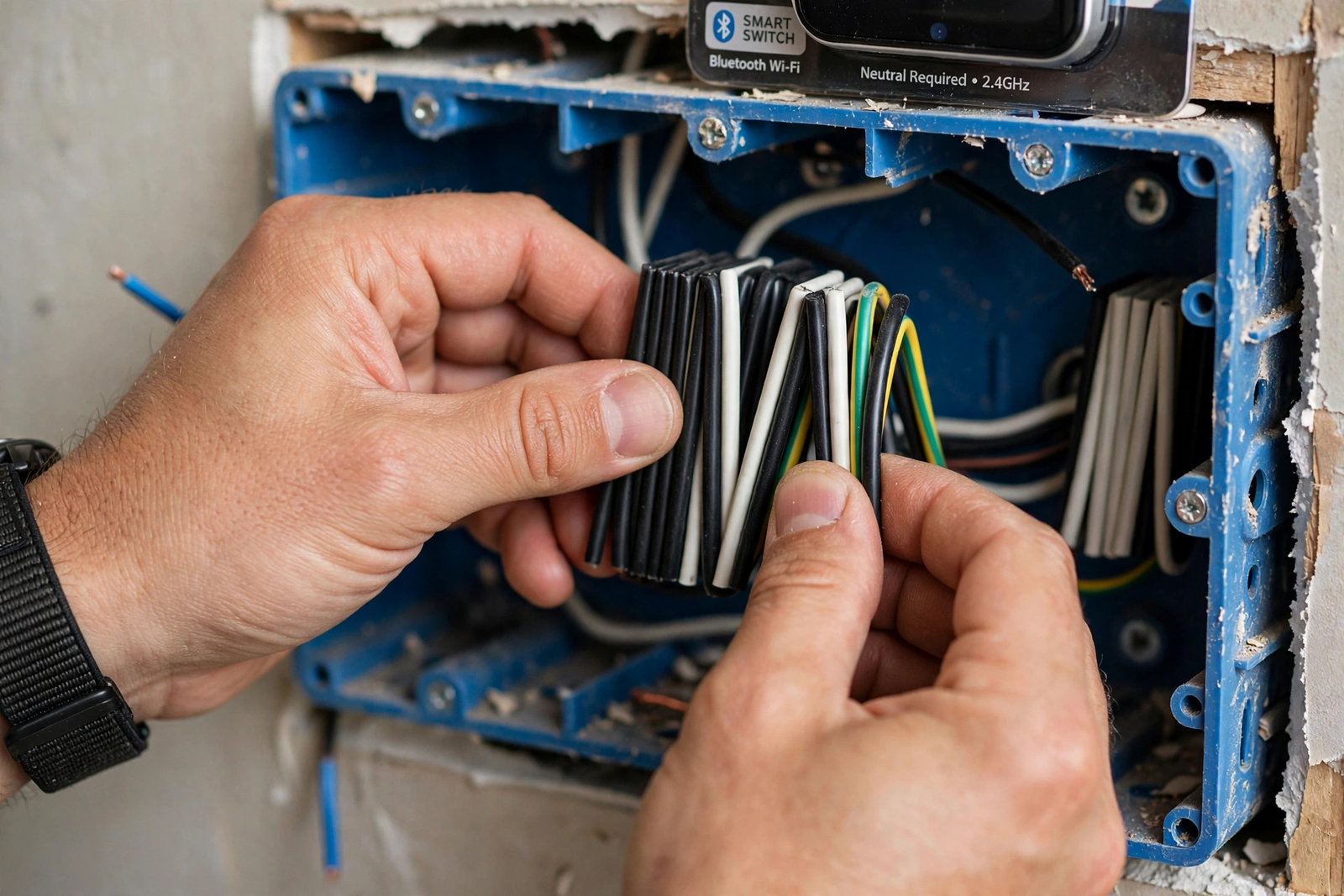smart switch too big for electrical box - 1