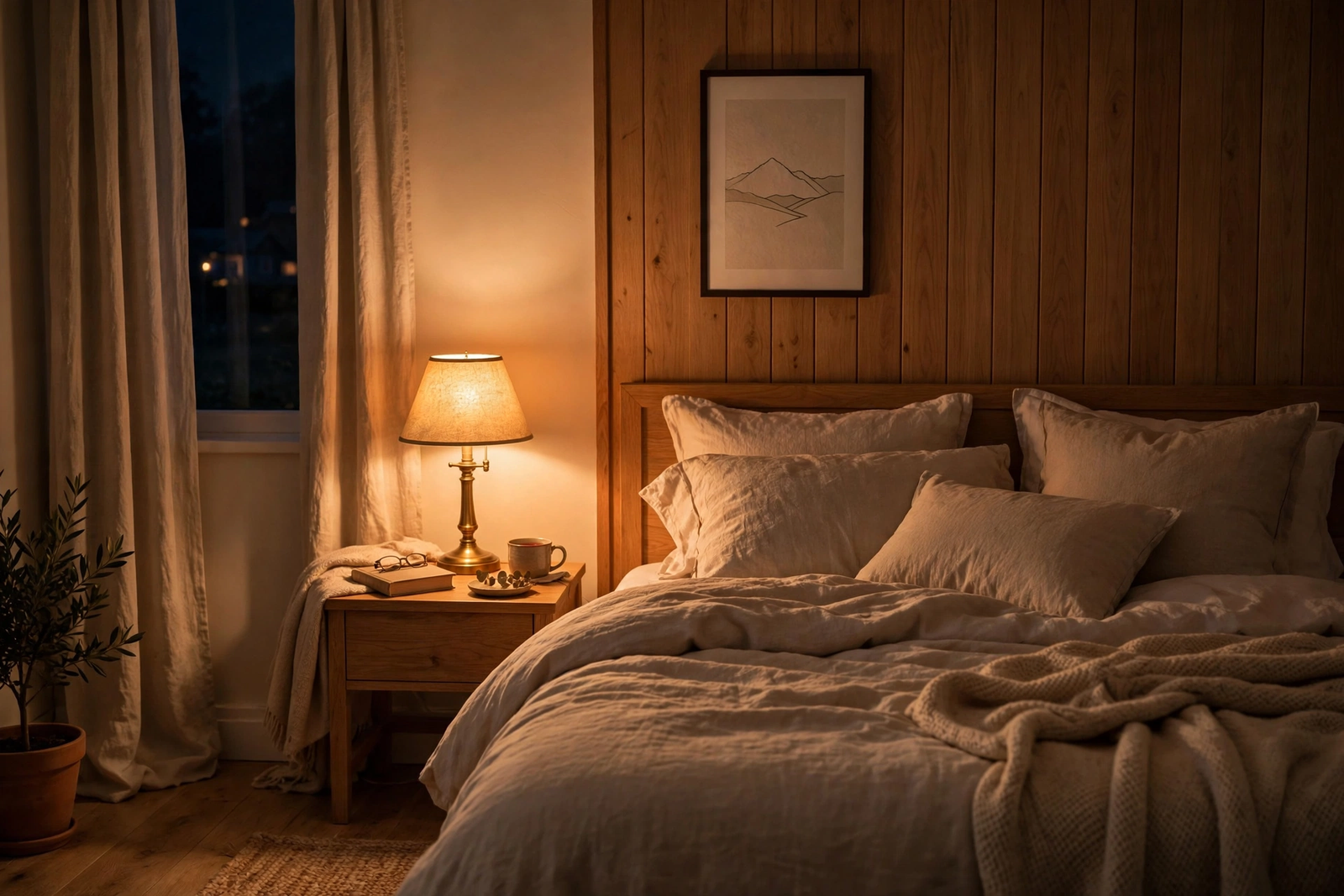 what color temperature at night for better sleep smart lights - 1