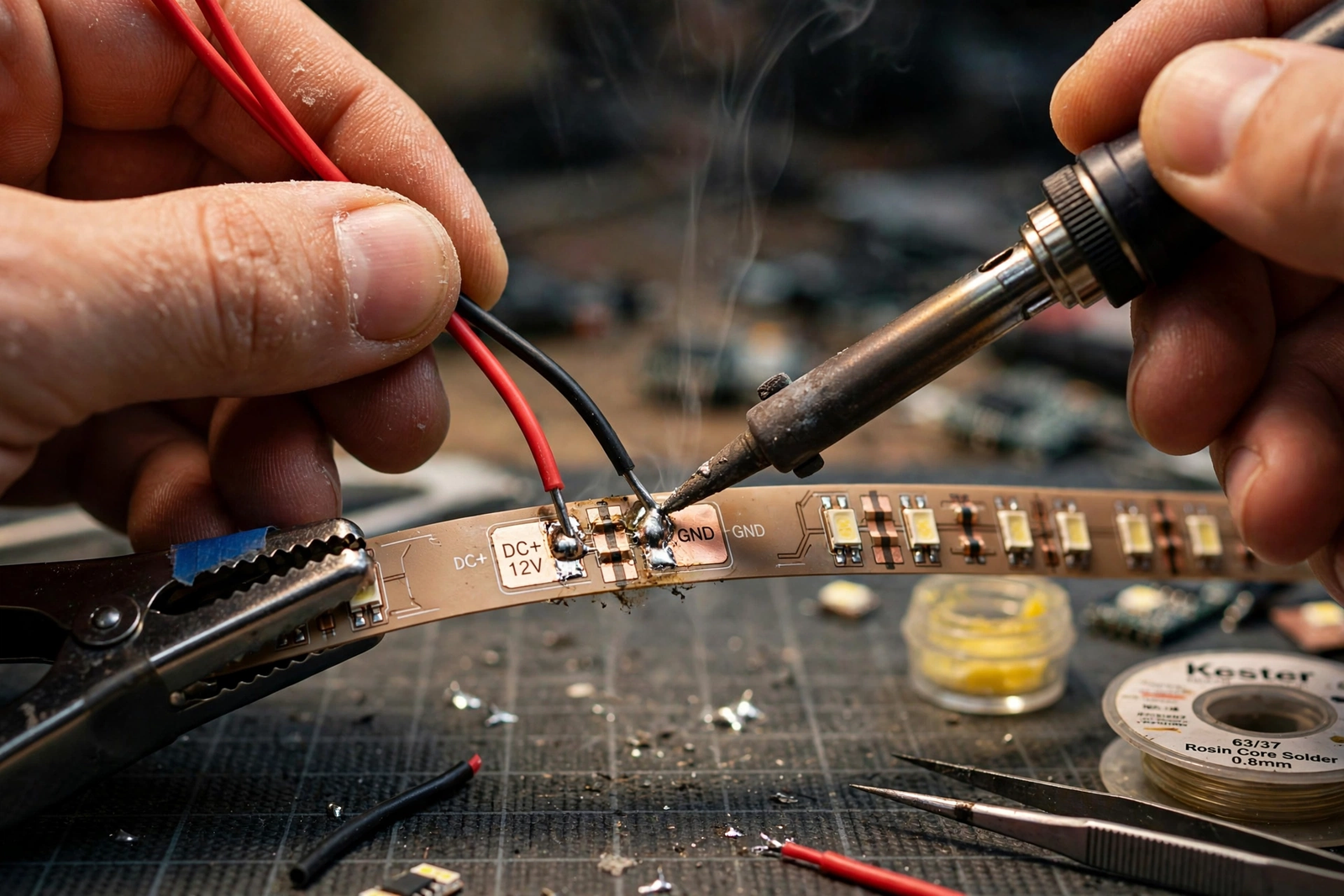 led strip power injection calculation guide voltage drop - 2