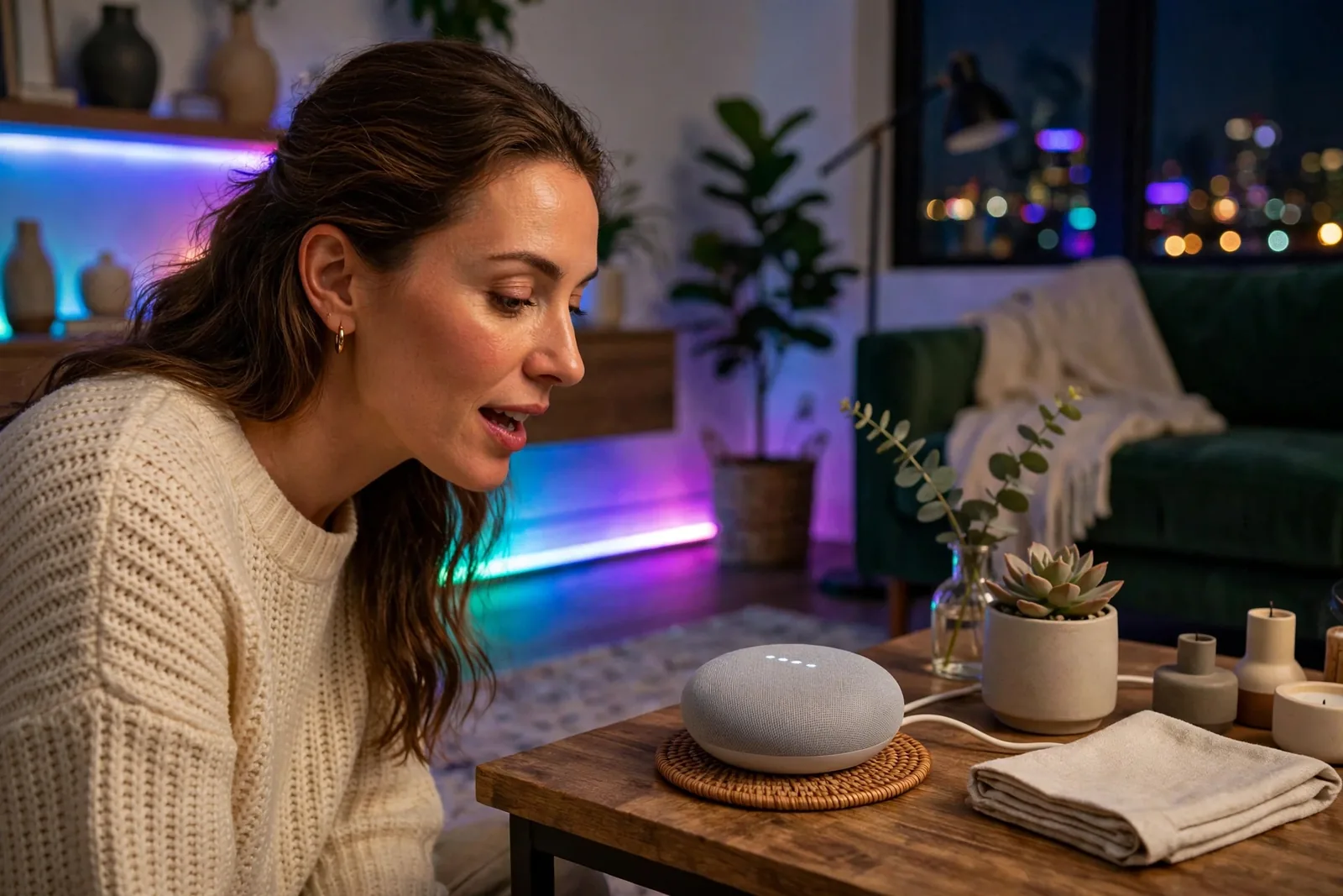 lighting scenes in google home - 2