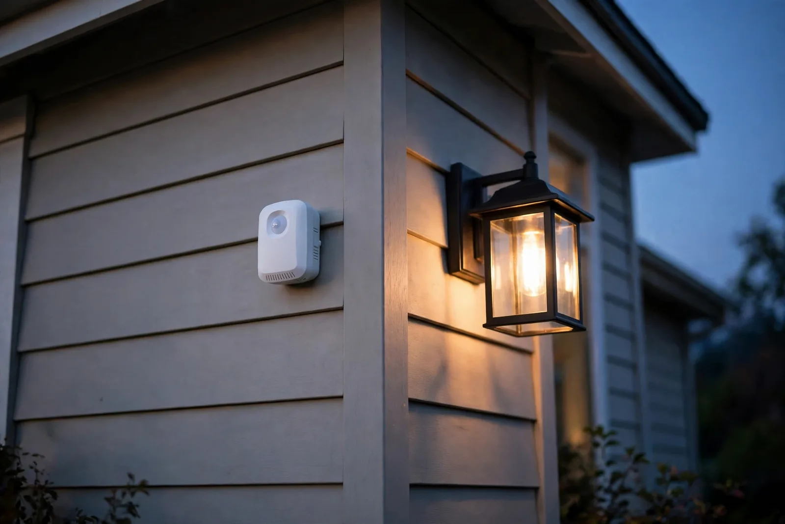 motion sensor porch light automation - 2
