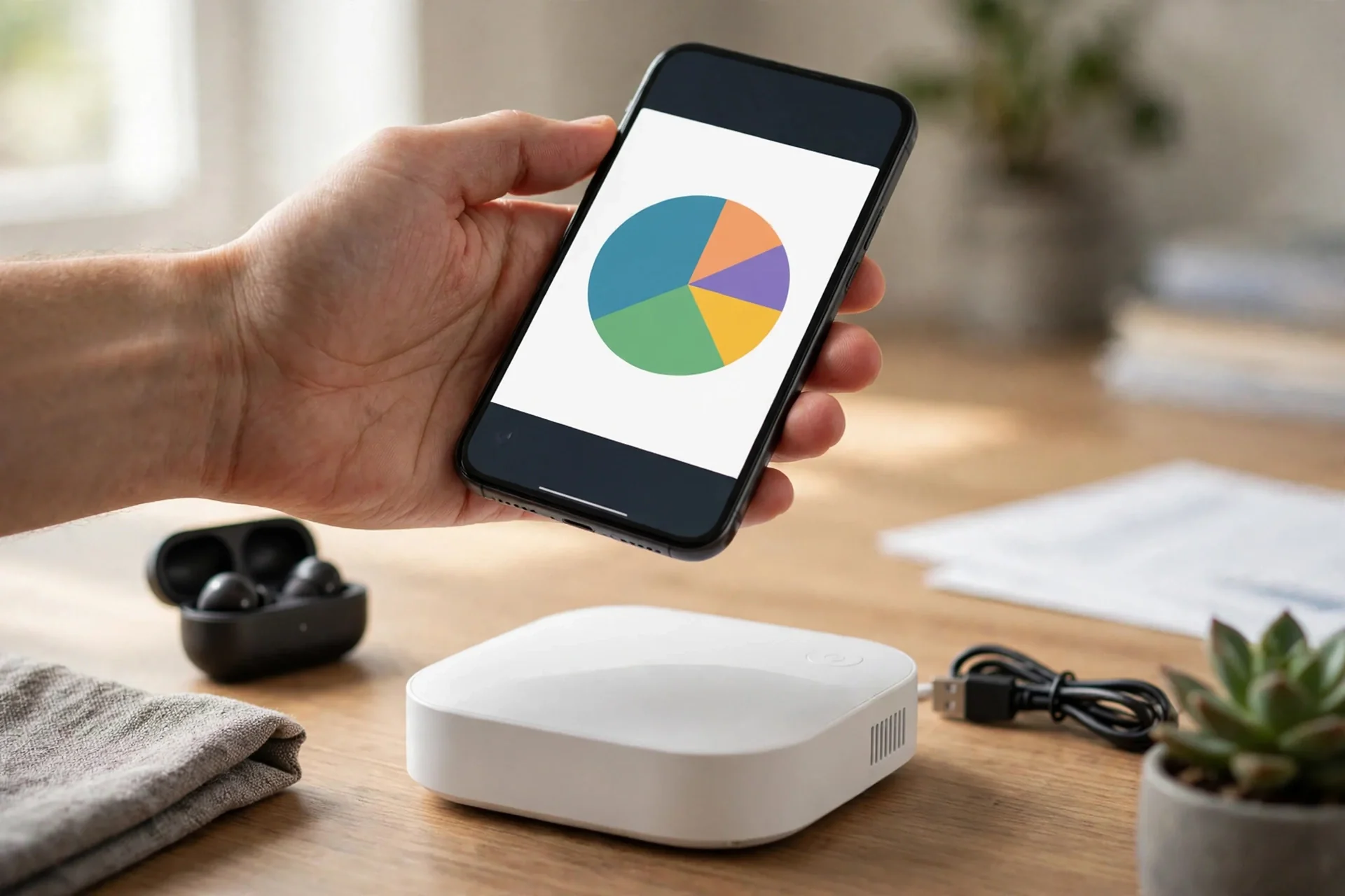 Checking HomeBase storage status in the eufy app
