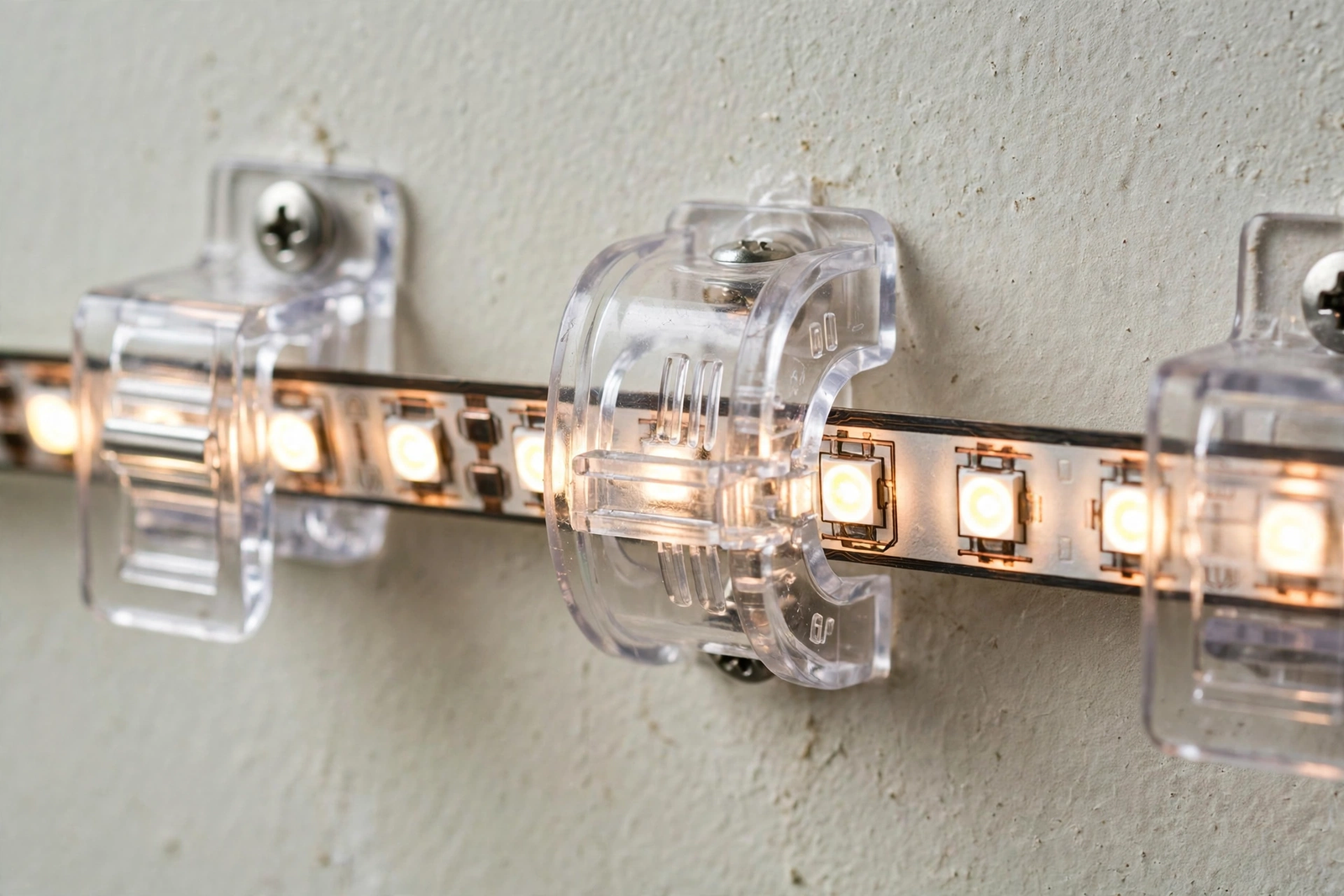 led strip adhesive peeling off wall fix - 3