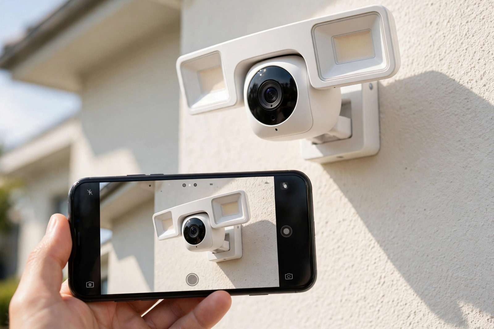 smart floodlight with camera - 3