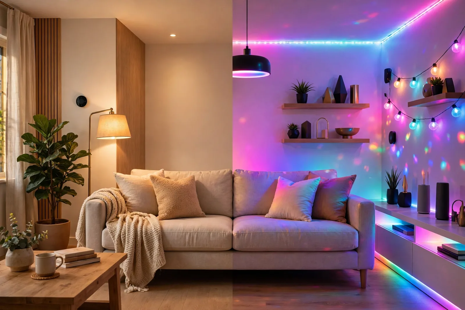 lighting scenes in google home - 3