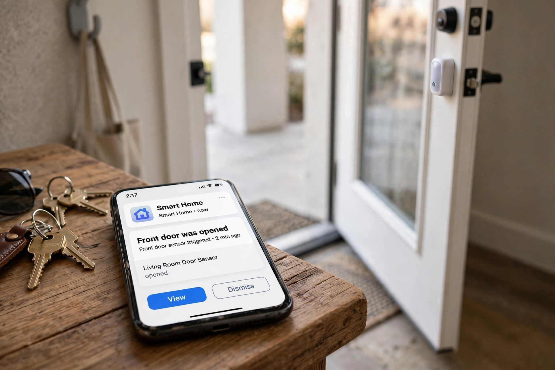 door window sensor - illustration 3