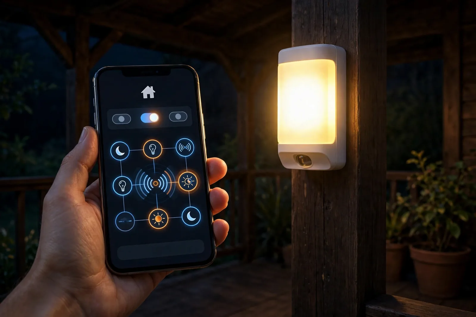motion sensor light only at night - 3