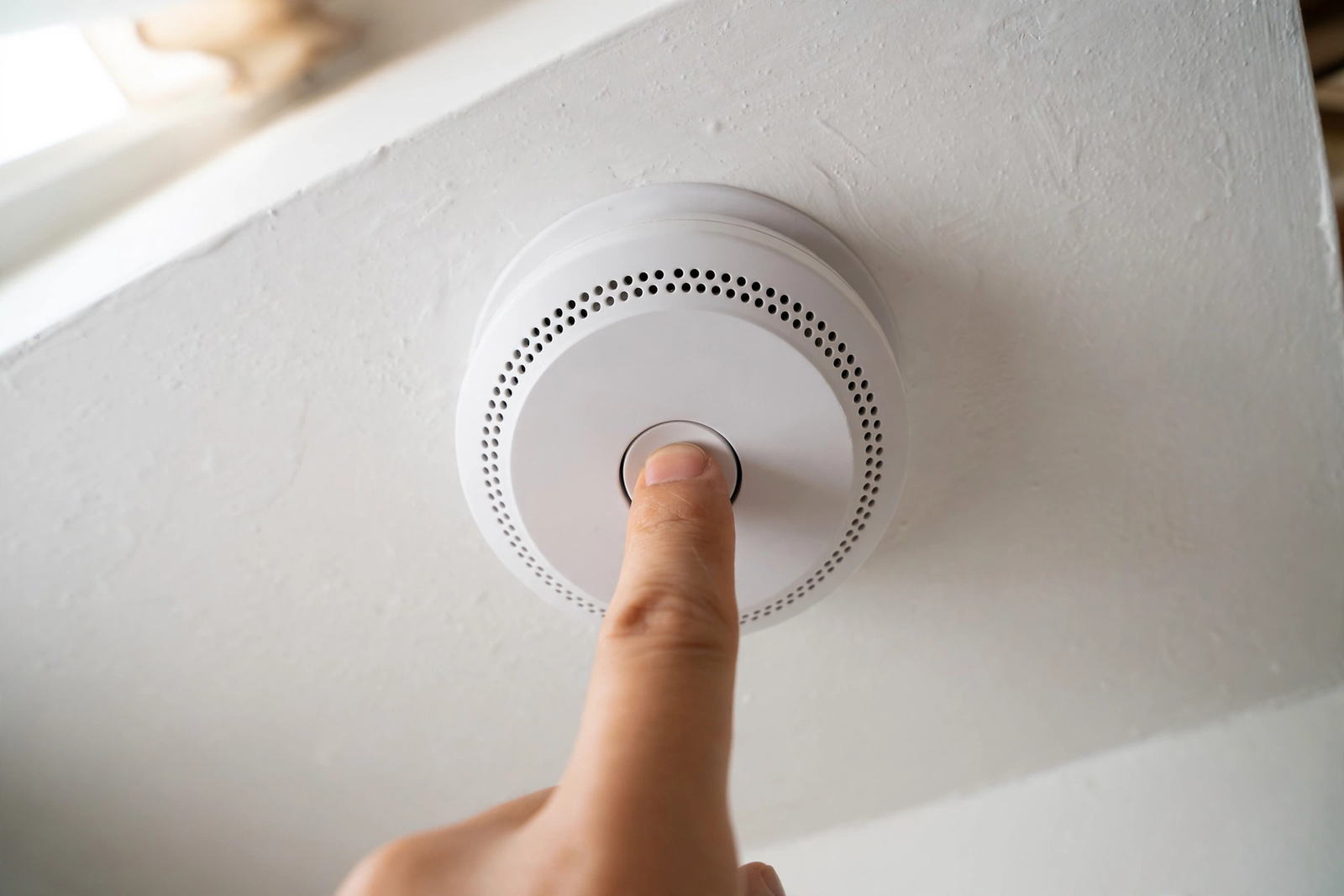 smoke detector blinking red - illustration 4