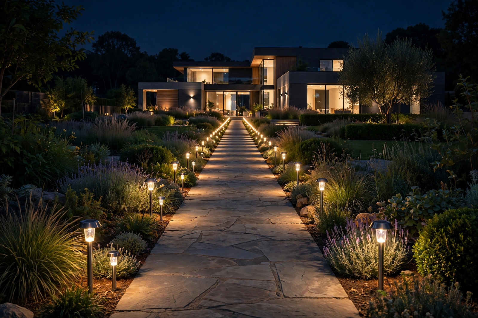 best smart outdoor pathway lights - 4