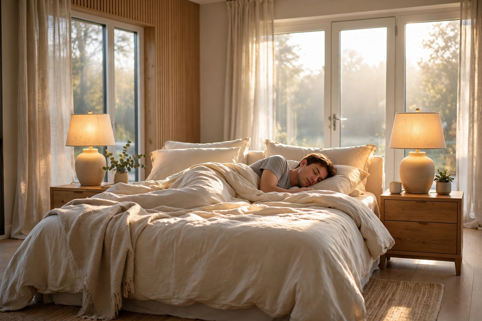 sunrise alarm light setup - 4