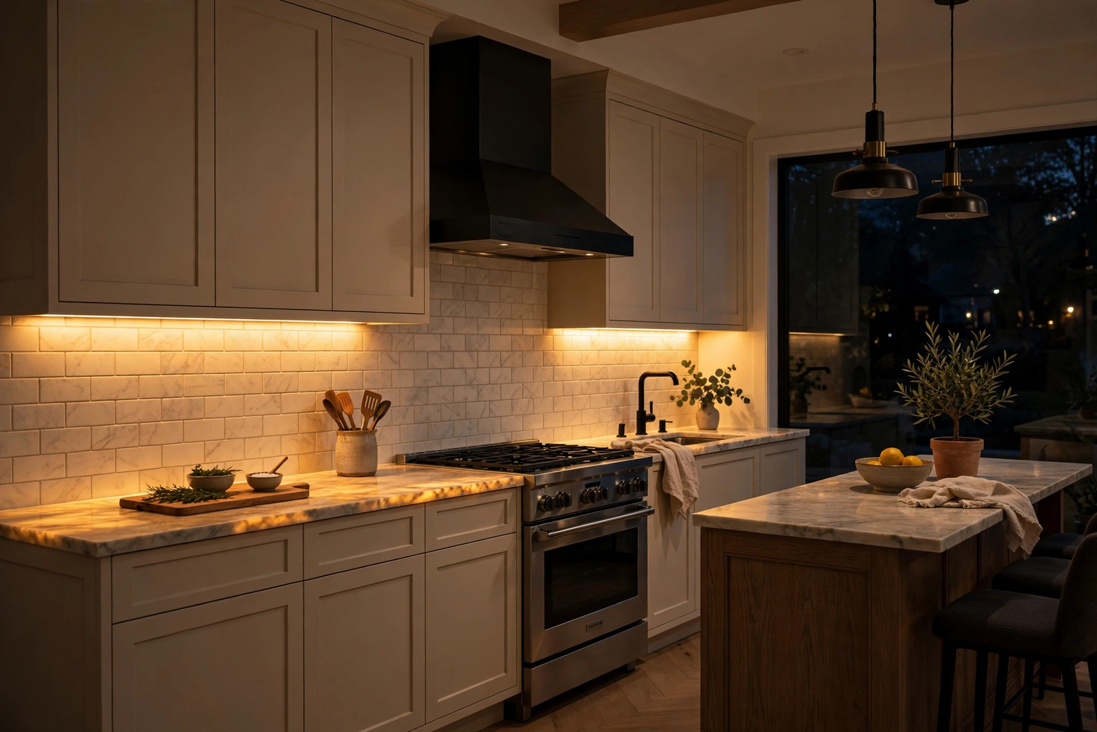 how to install led strip under kitchen cabinets DIY guide - 5