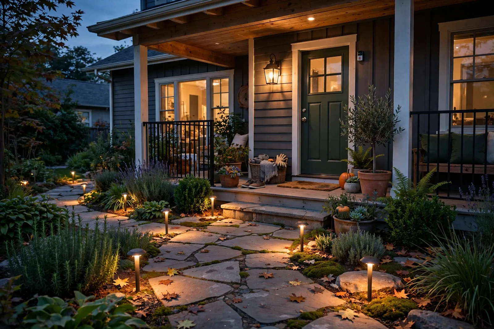 smart lights turn on at sunset - 5